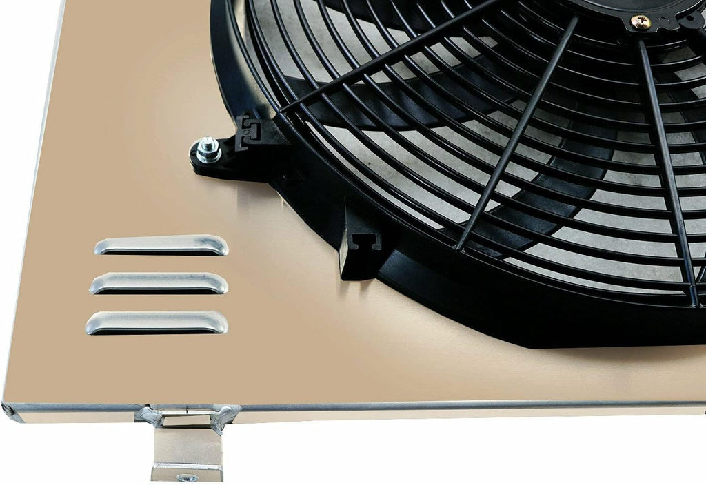 Radiator Shroud + Fan for Chevy Colorado/GMC Canyon/Hummer H3 5.3L V8 2009 2010 2011 2012 O51723