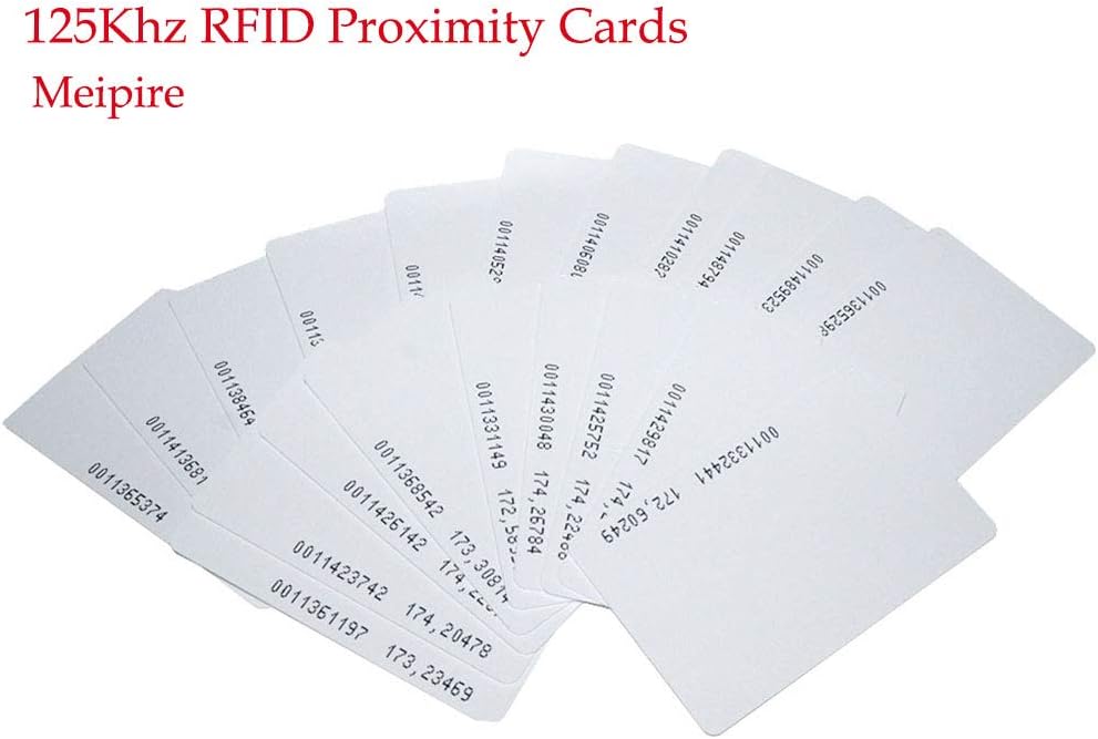 125Khz RFID Proximity Cards, 0.8mm, Read only (200pcs) Z23741