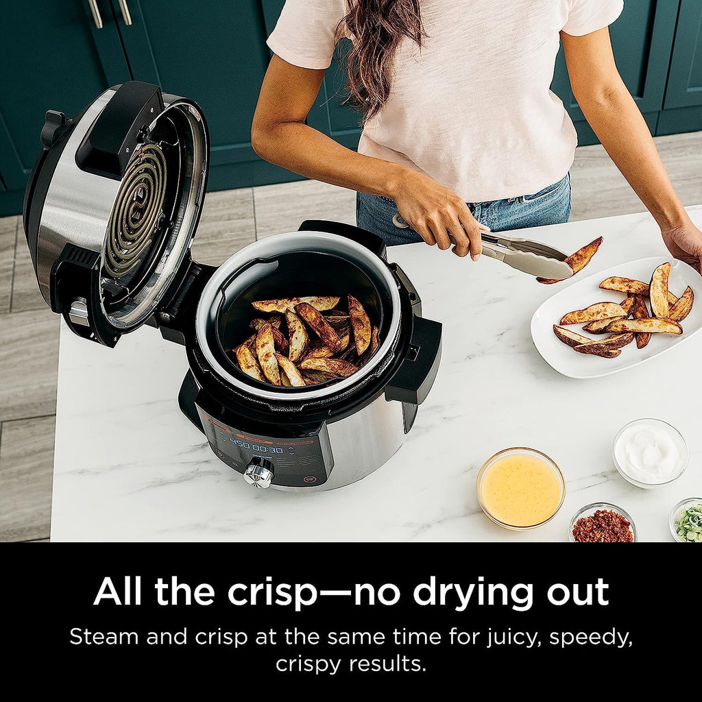 8 Qt Pressure Cooker Steam Fryer J375