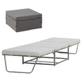 2 In 1 Grey Sofa Bed with Storage S380