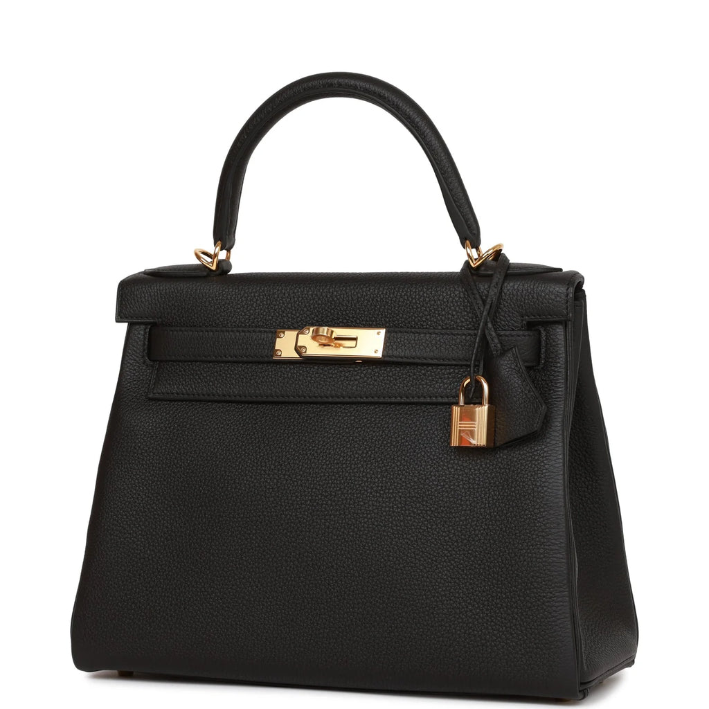 Black Leather Handbag N54481