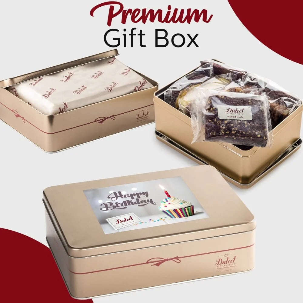 Birthday Treats Tin Gift Basket K7503