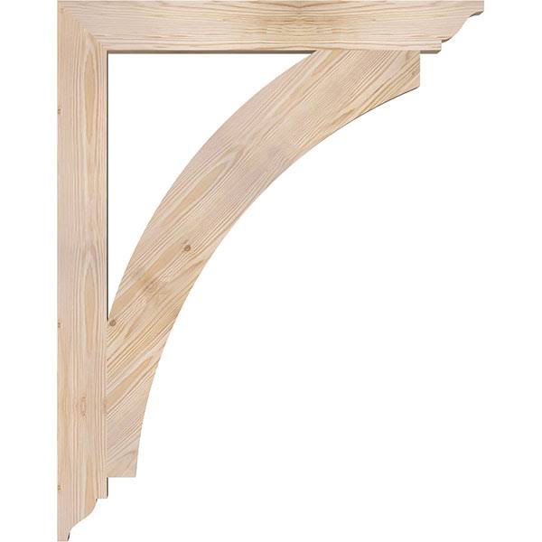 Douglas Fir Thorton Traditional Smooth Bracket U3698