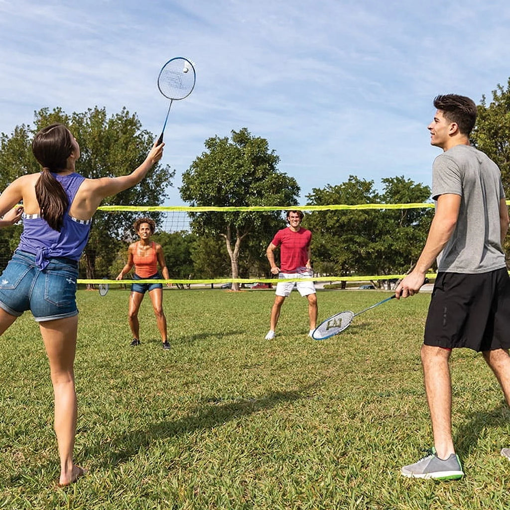 2-in-1 Volleyball and Badminton Net Set G95668