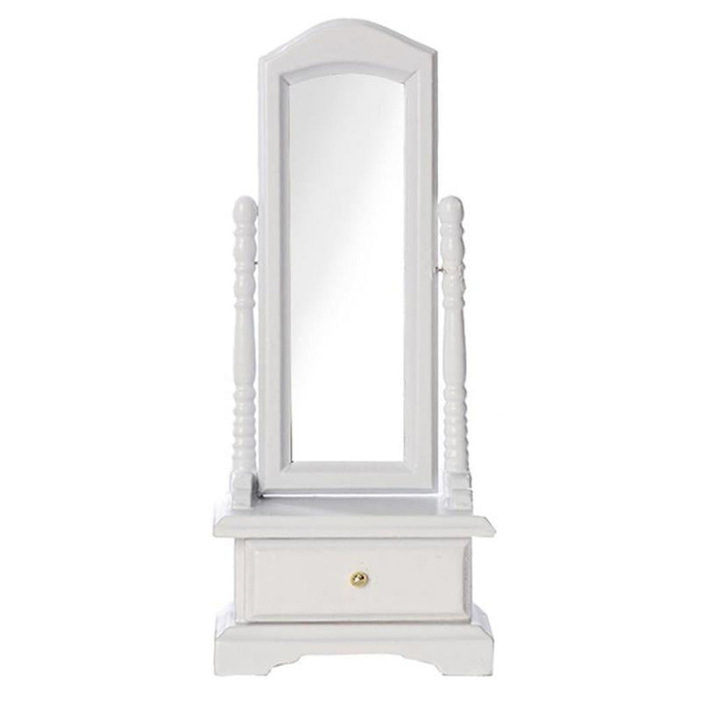 White Wood Dolls House B281