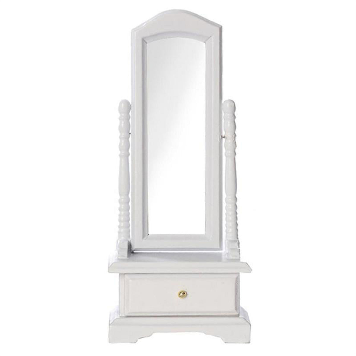 White Wood Dolls House B281