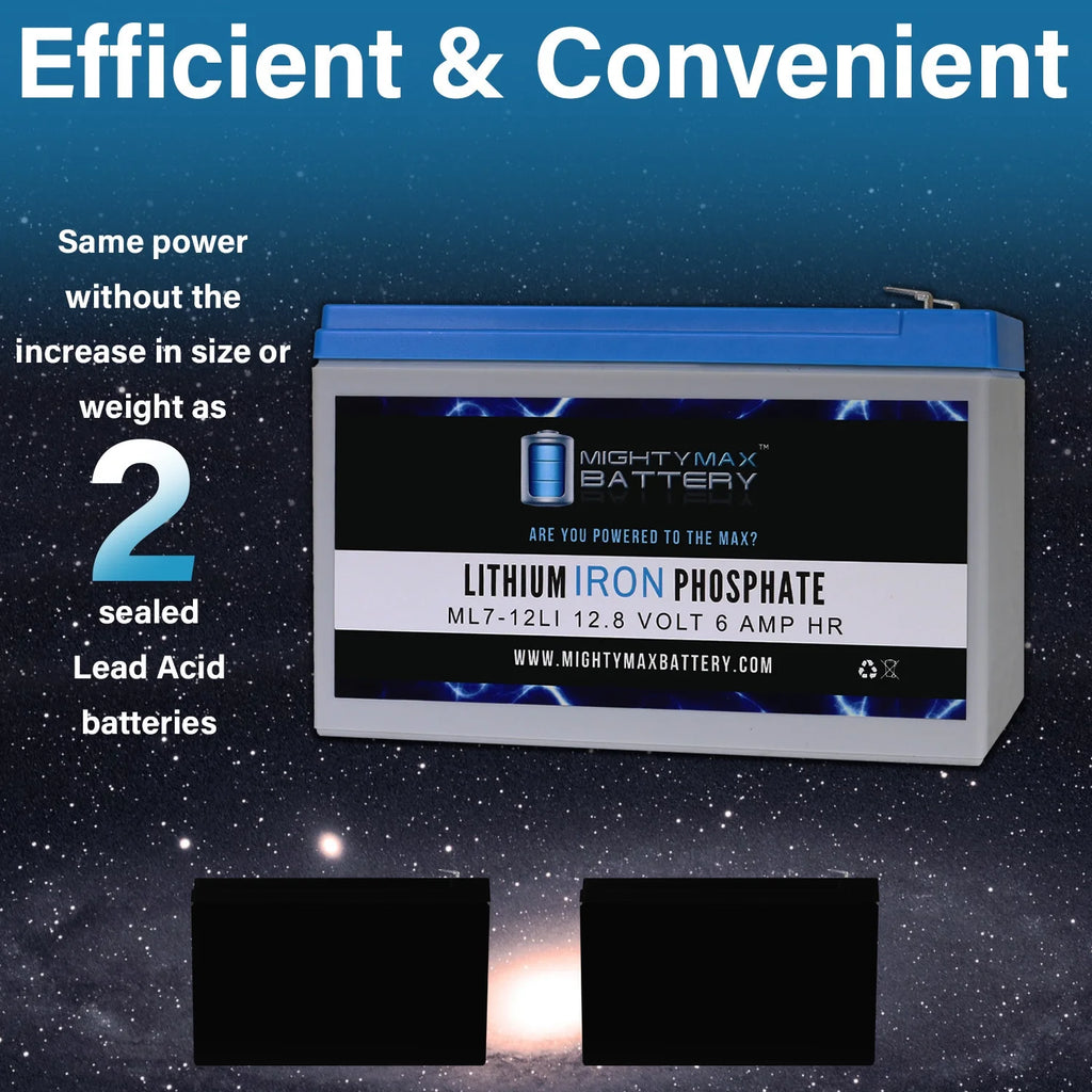 12V 7AH Lithium Replacement Battery N90494