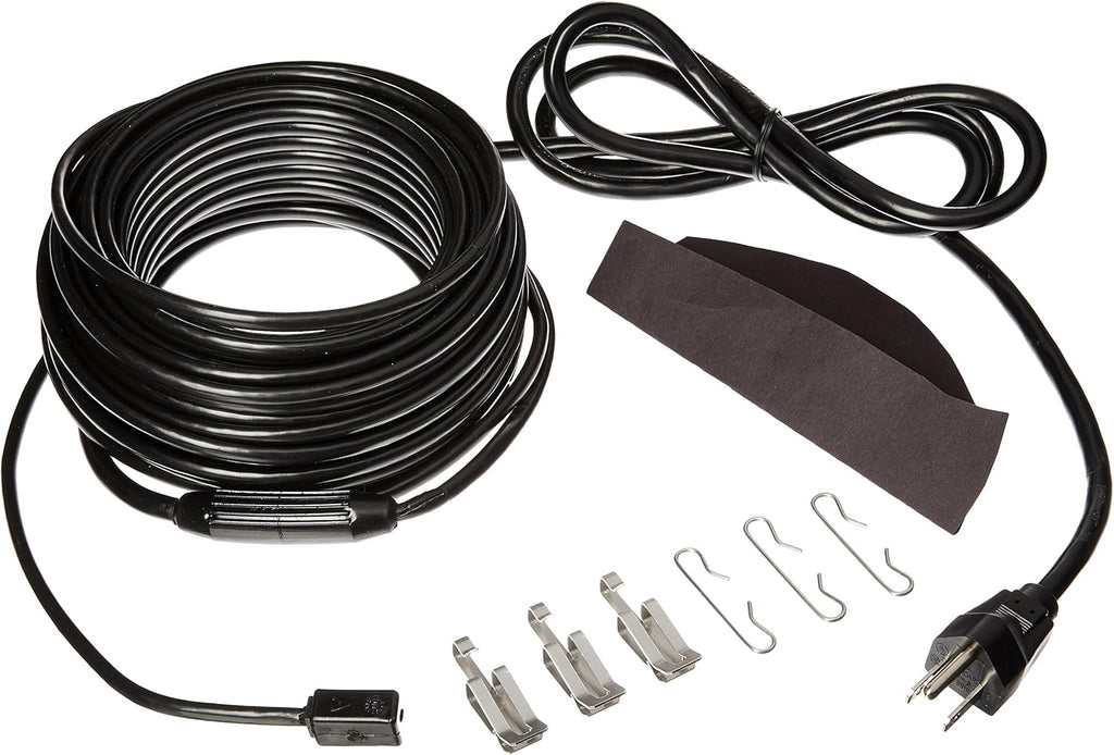Automatic Electric Roof Cable Kit, 120V, 30ft, Black D417