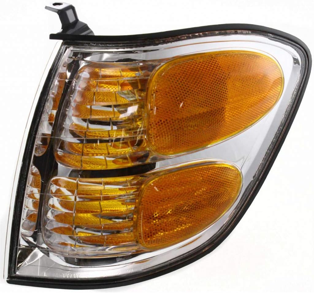 Corner Signal Light for Toyota Sequoia Passenger Side with Bulbs, Pack of 2 P414