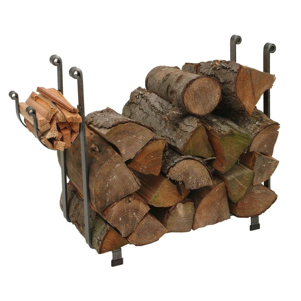 Handcrafted Indoor/Outdoor Rectangular Fireplace Log Rack G3603