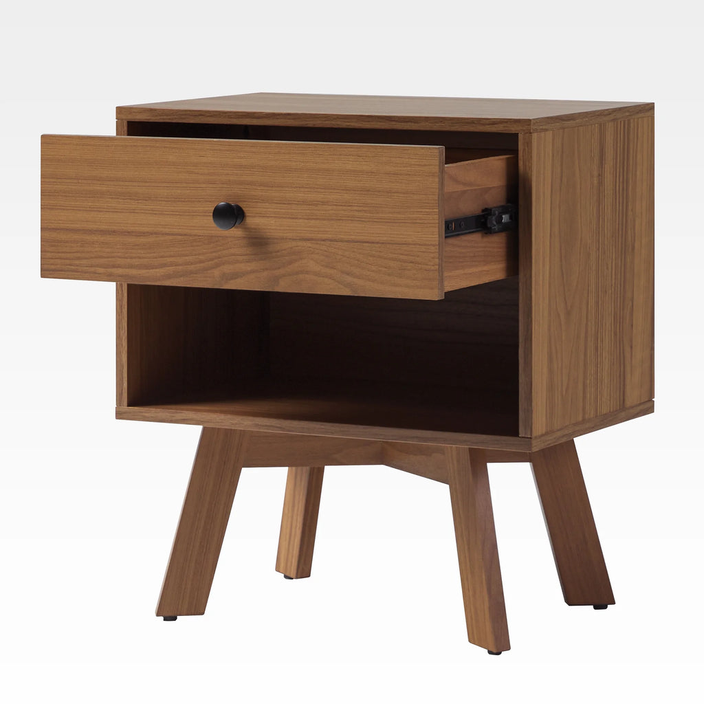 Mid-Century Modern 1-Drawer Nightstand Q88821
