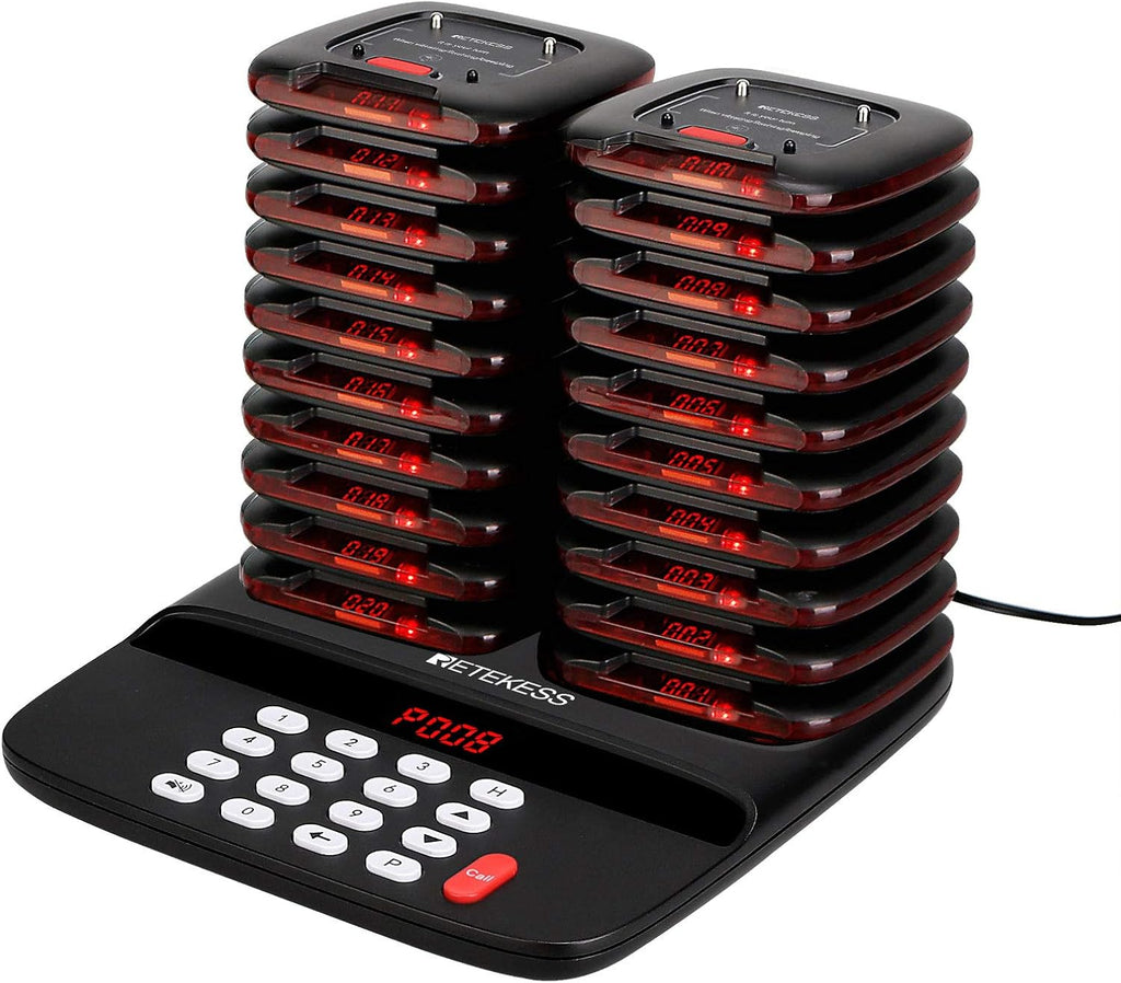 20 Pagers Restaurant Pager System C237