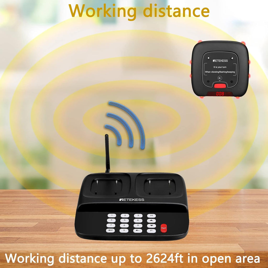 20 Pagers Restaurant Pager System C237