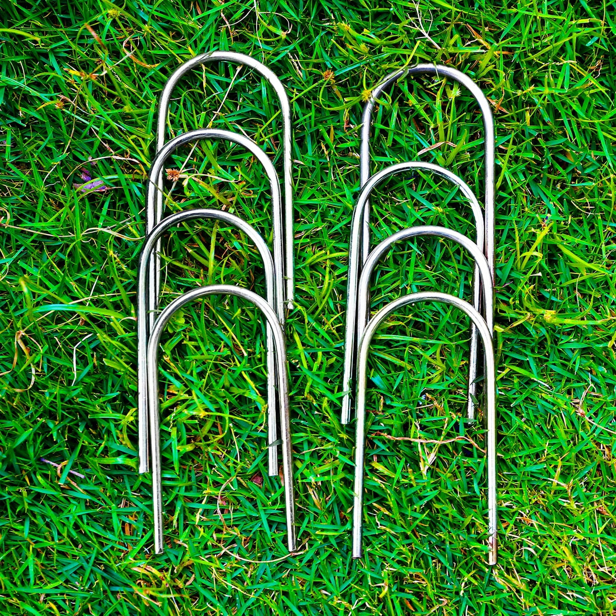 Portable Set of 2 Folding Soccer Goals B394142