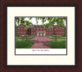 Old Dominion Legacy Alumnus Framed Lithograph C267