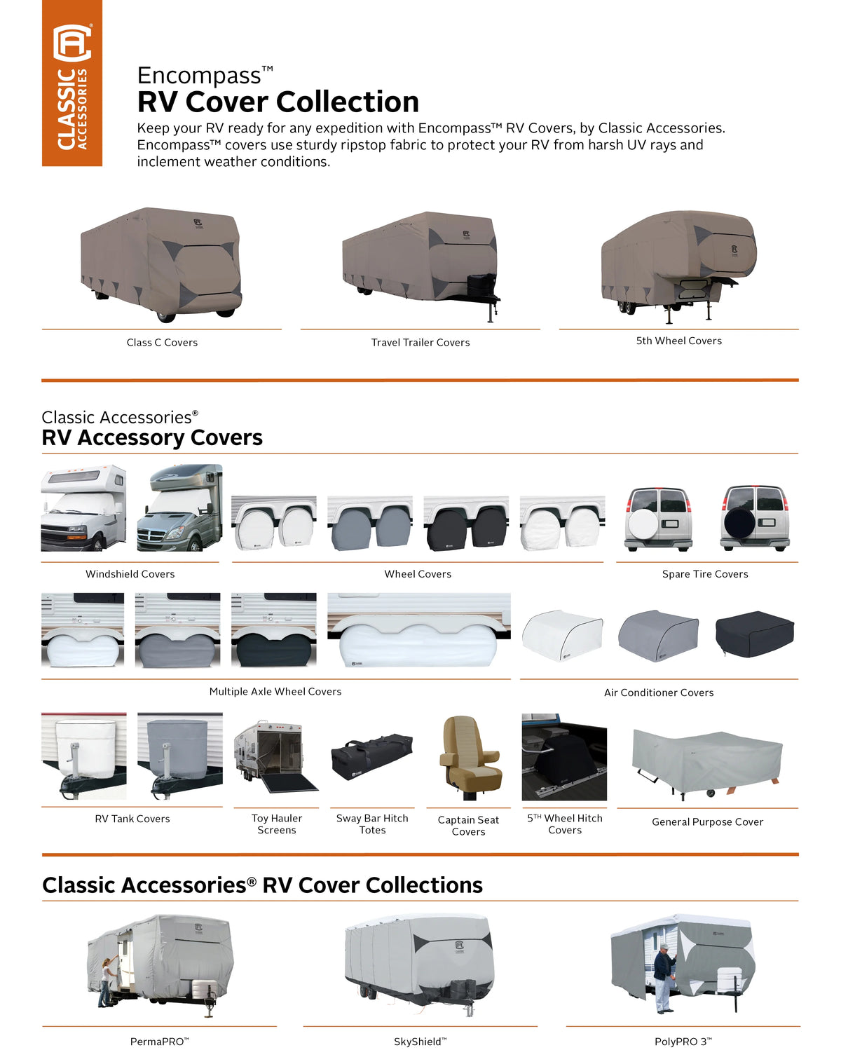 5th Wheel Trailer Cover, 37-41 ft Q7242