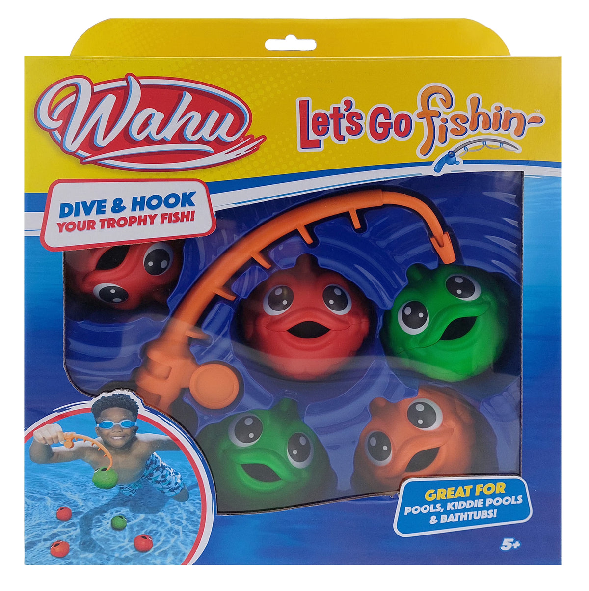 Fishin' Pool and Bath Toy Set X835824