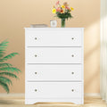 White 4 Drawer Dresser K218