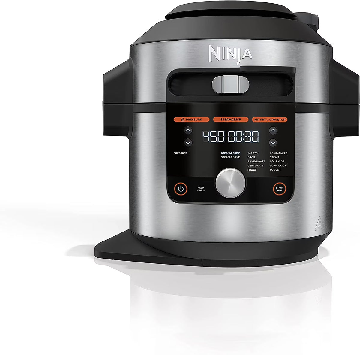 8 Qt Pressure Cooker Steam Fryer J375