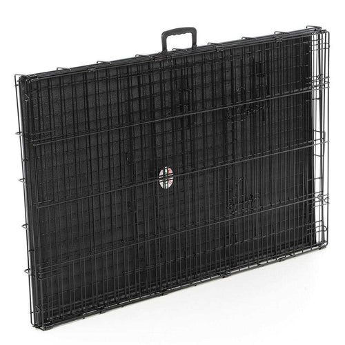 2-Door Metal Dog Crate with Divider F53397