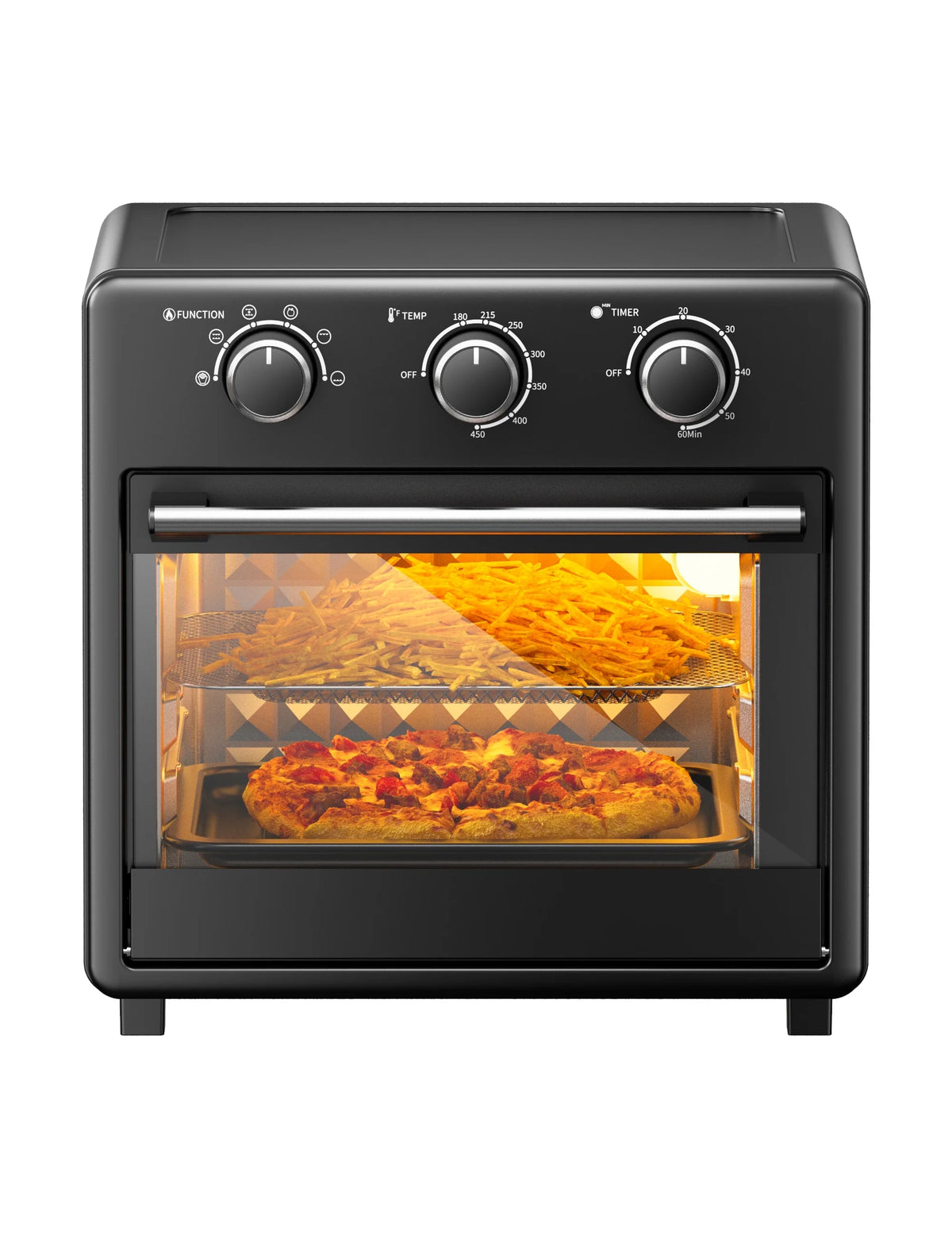 17QT Large Capacity 6-in-1 Air Fryer Toaster Oven J2791