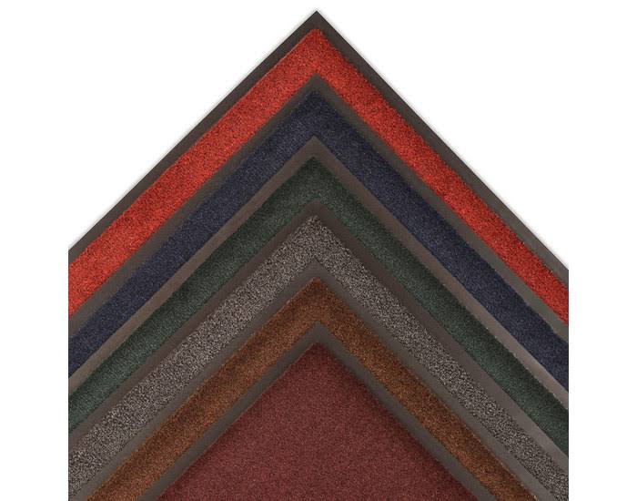 Navy Indoor Carpeted Entry Mat, Vinyl Backing, 3 ft Length x 60 ft Width H653929