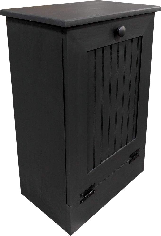 Solid Cottage White Tilt Out Trash Cabinet E92634