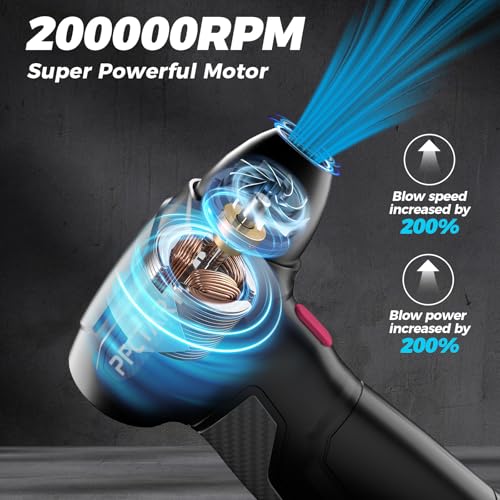 200000RPM Cordless Electric Air Duster K91080