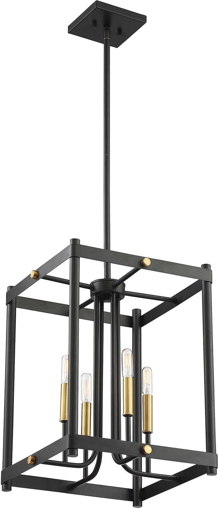 4 Light Foyer Vintage Black/Warm K9700