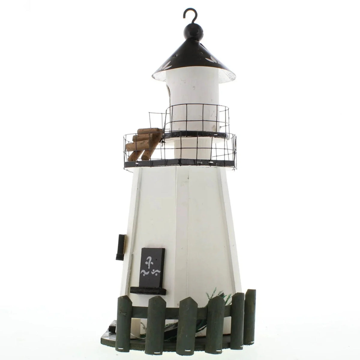 Nautical Wood Lighthouse Bird House Y8797