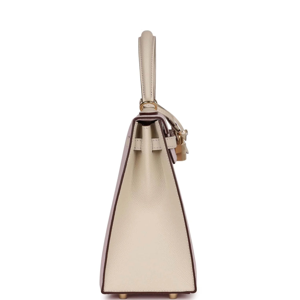 Mauve Pale and Craie Epsom 25 Kelly Sellier H984
