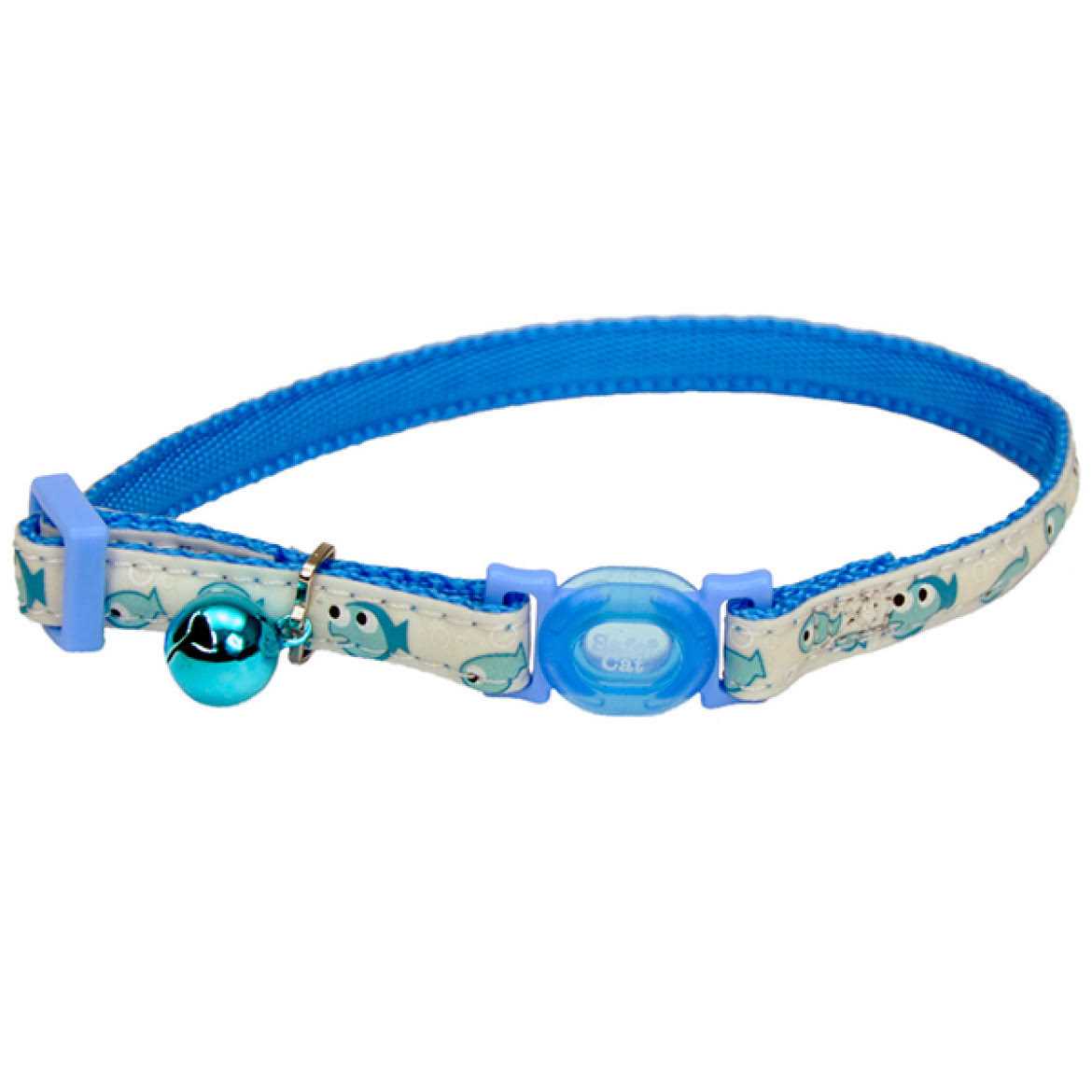 Glow in The Dark Adjustable Breakaway Cat Collar V31162