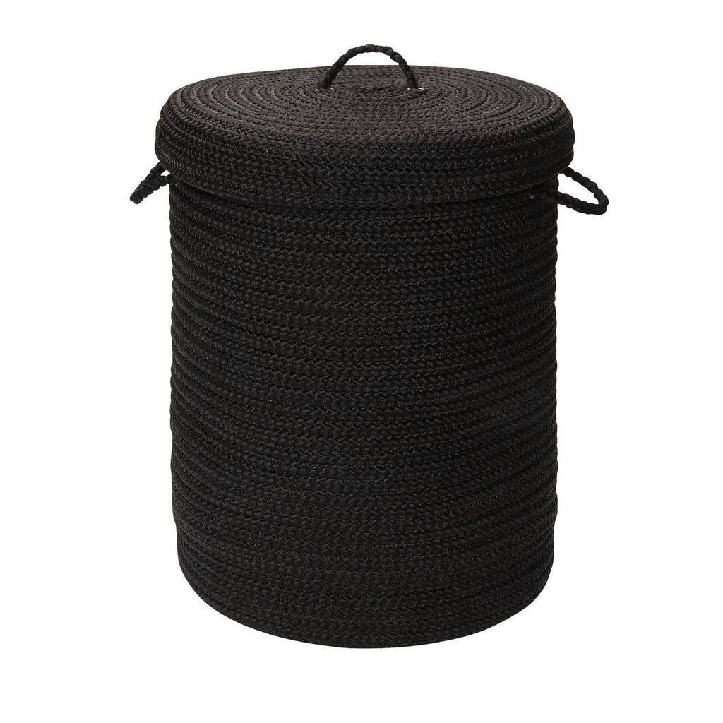Solid Cafe Tostado 16x16x24 Hamper W Lid N376256
