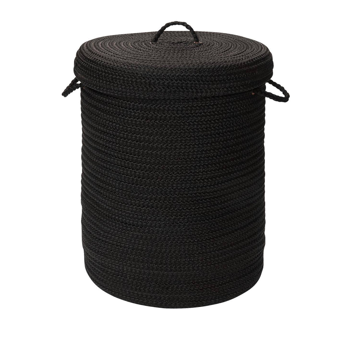 Solid Cafe Tostado 16x16x24 Hamper W Lid N376256