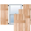 Real Wood Pine Board-n-Batten Shutters O656