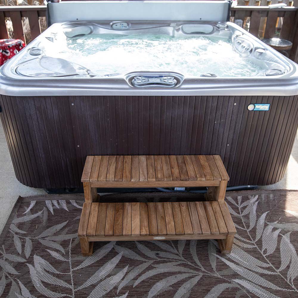 2-Tier Hot Tub Steps T2117