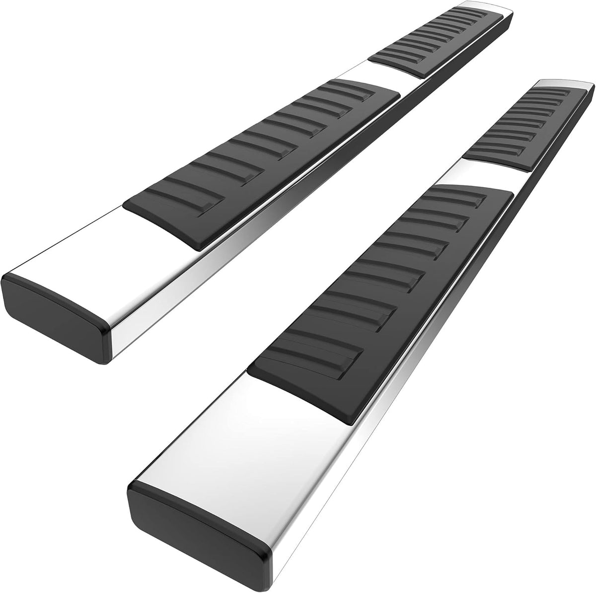 6 Inches Running Boards Side Steps Nerf Bars M6410