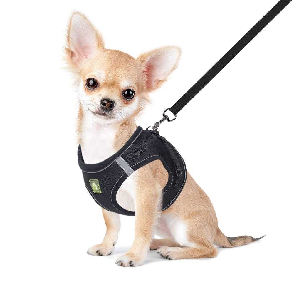 No-Pull Soft Mesh Reflective Adjustable Dog Harness and Leash Set Z189027