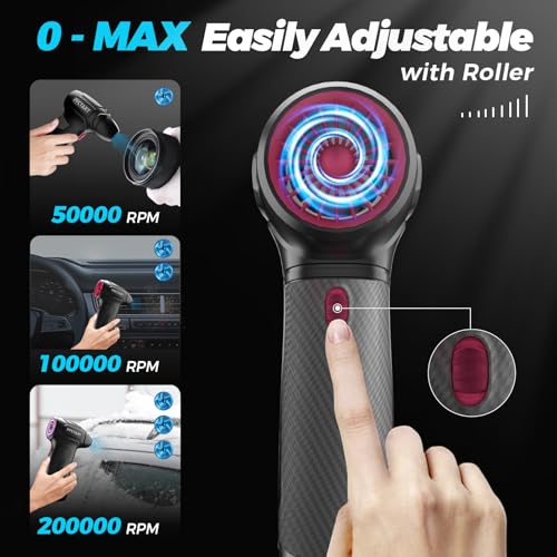 200000RPM Cordless Electric Air Duster K91080