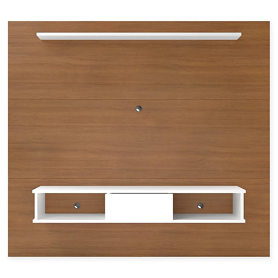 White Floating Entertainment Center Y631