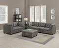Antique Grey 6Pc Leatherette Modular Sofa Set O2467