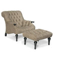 Tufted Rectangle Ottoman A40518