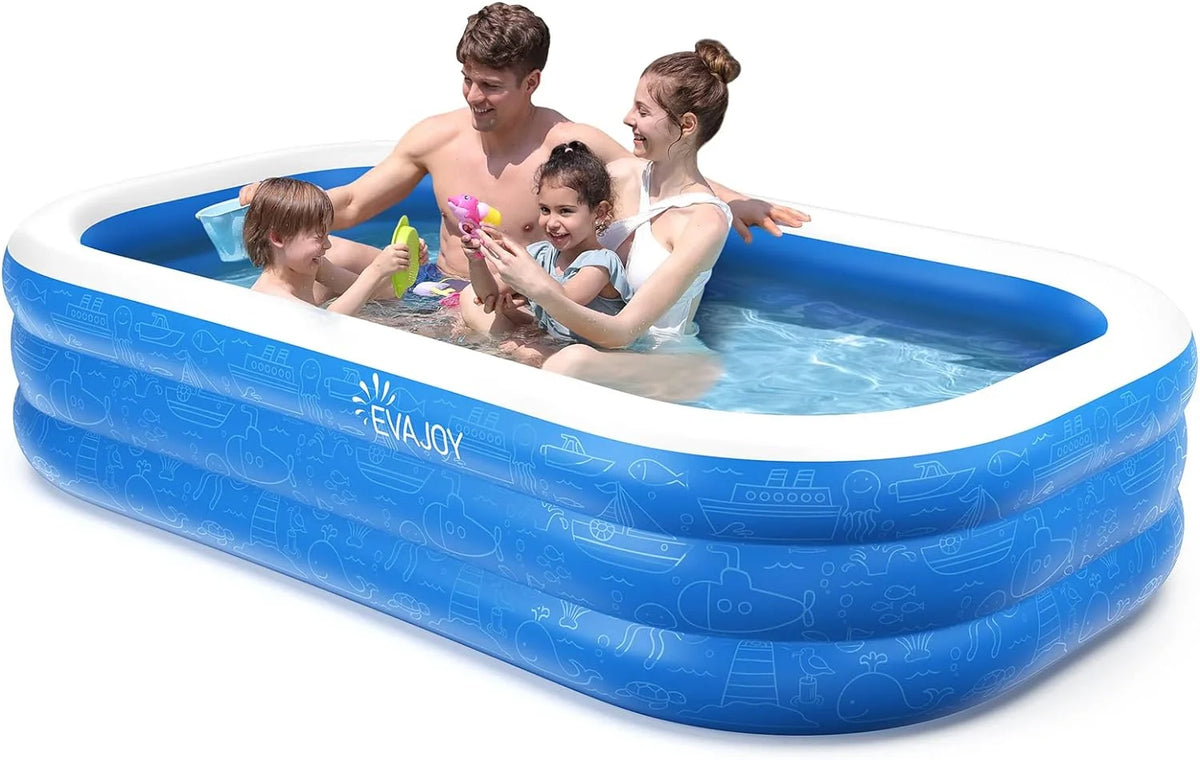 Inflatable Rectangular Swimming Pool M582230