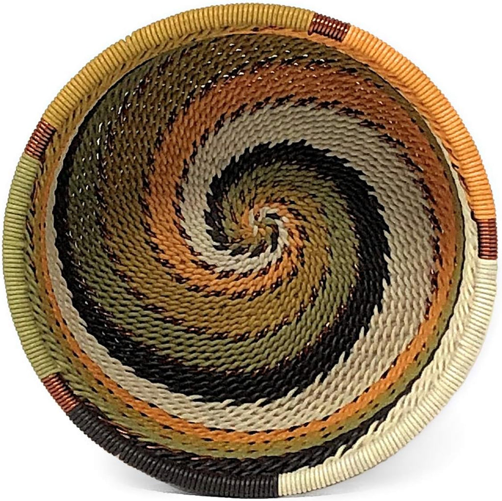 Telephone Wire Catch-All Caddy Wine Bottle Coaster, Pack of 2 L939813