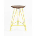 Yellow American Walnut Bar Stool K687677