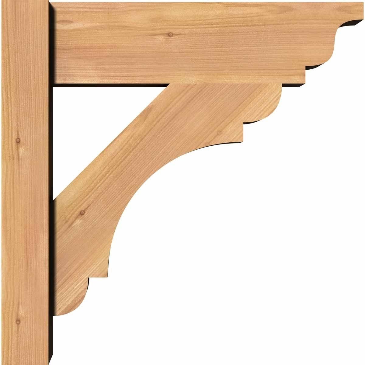5 1/2x22W x 28x22D x 36x22H Olympic Smooth Western Red Cedar Outlooker W641982