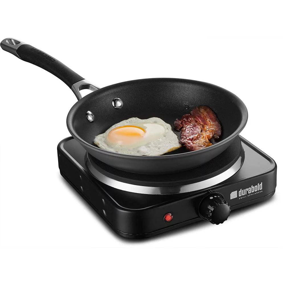 1000W 7 inch Black Electric Burner S398