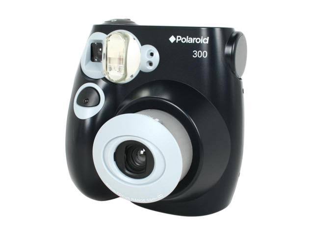 Black Analog Instant Film Camera with 60mm Lens V241