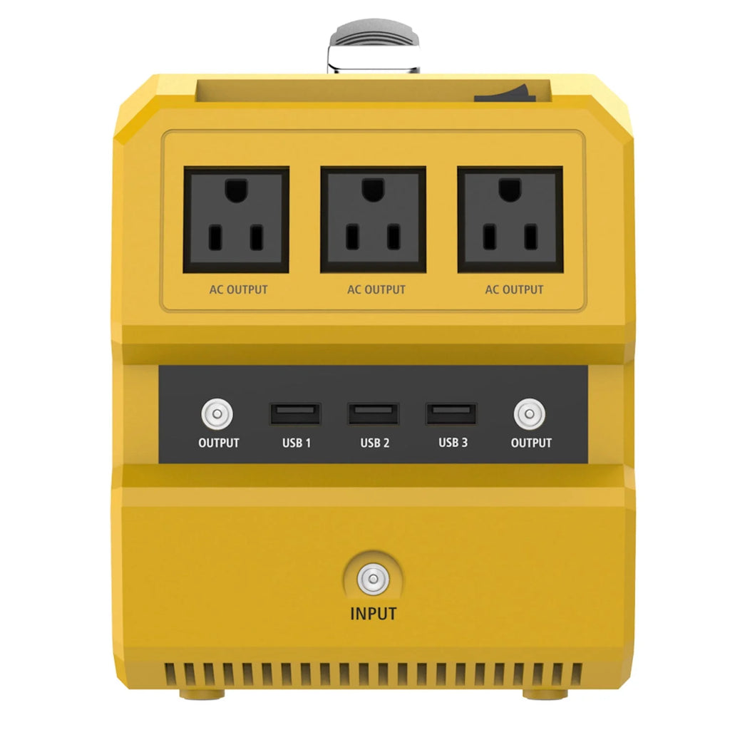 400W Portable Power Station with 60W Foldable Solar Panel D15590