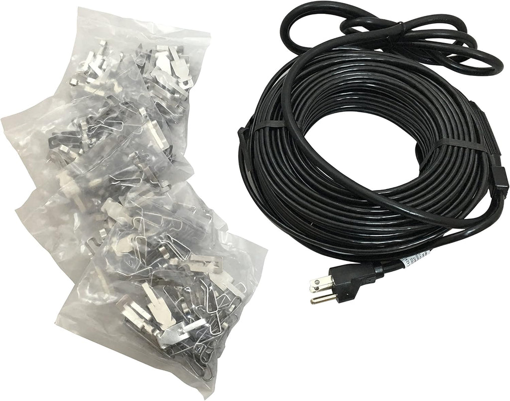 Automatic Electric Roof Cable Kit, 120V, 30ft, Black D417